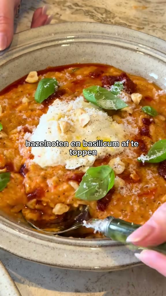 Pumpkin Orzo with Chorizo and Sage