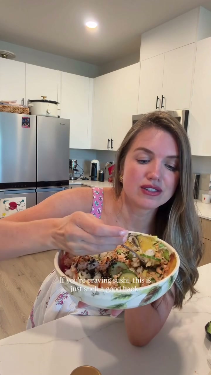 Lazy Girl Sushi Bake Bowl
