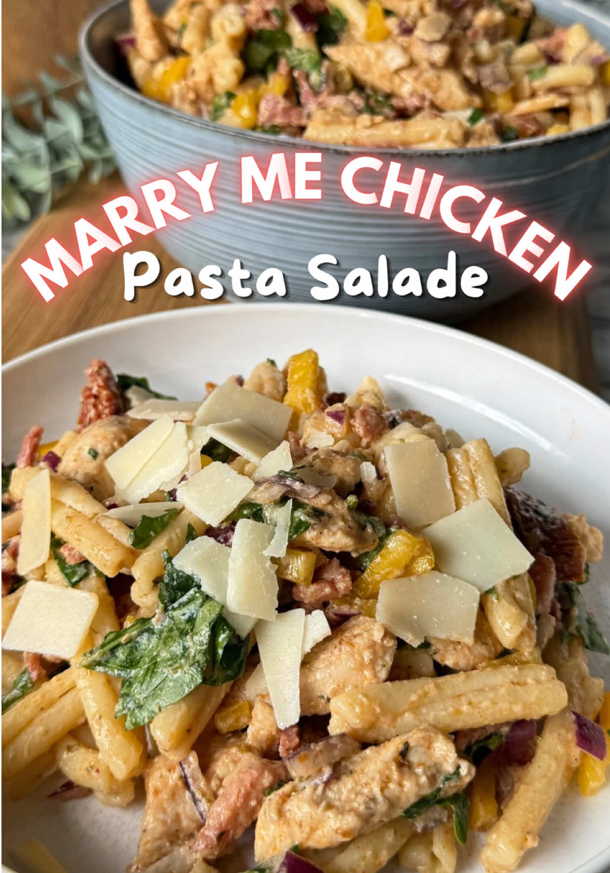 Marry Me Chicken Pasta Salad