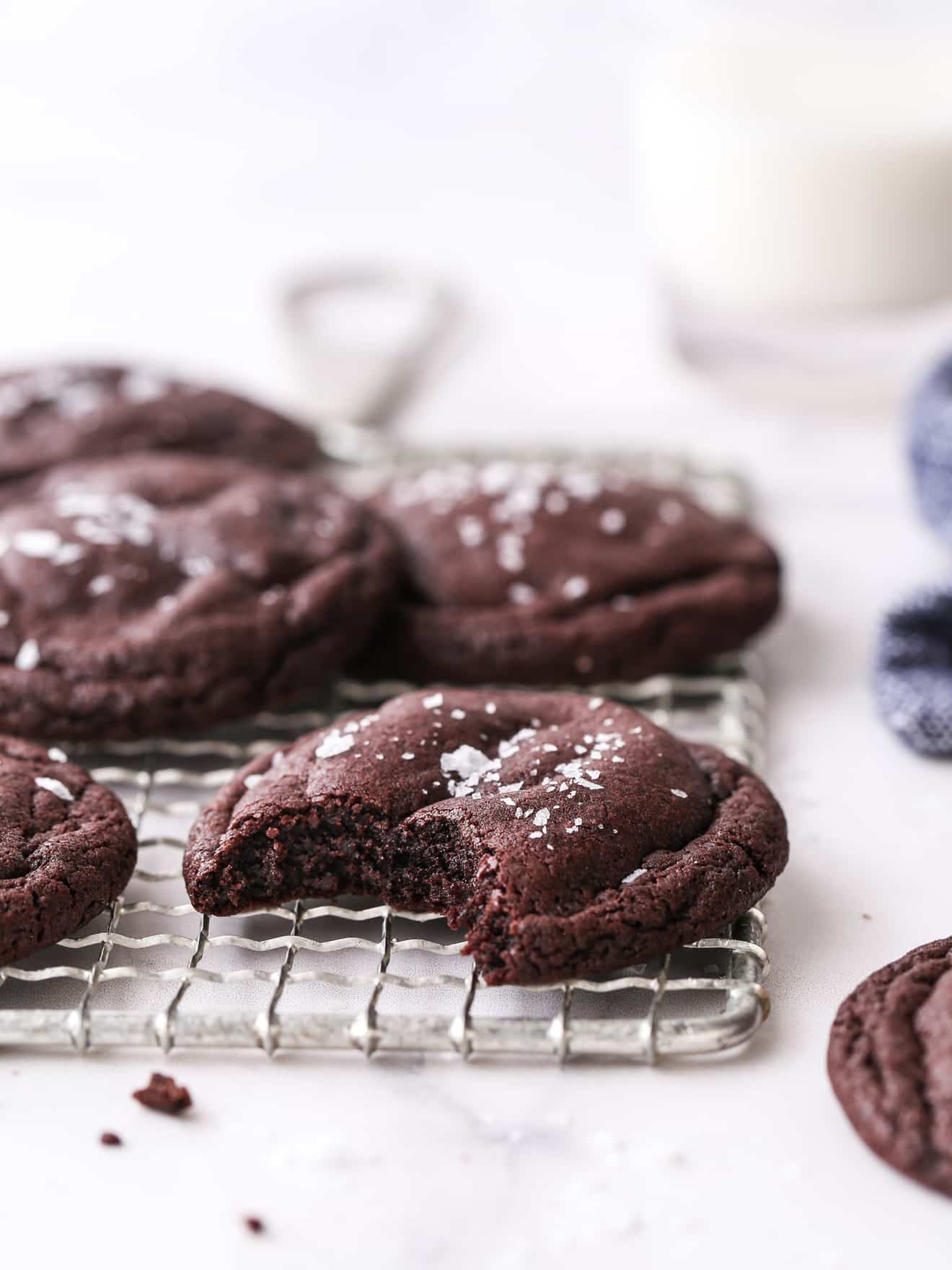 Soft and Chewy Chocolate Cookies