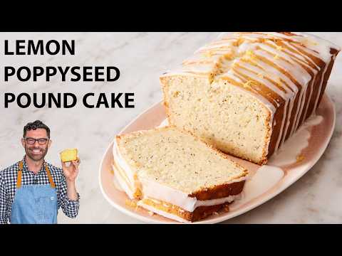 Lemon Poppy Seed Pound Cake