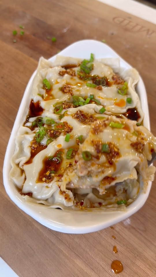 Viral Dumpling Lasagna