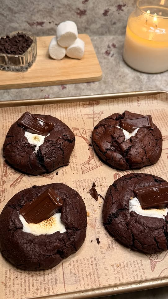 Brownie S’mores Cookies