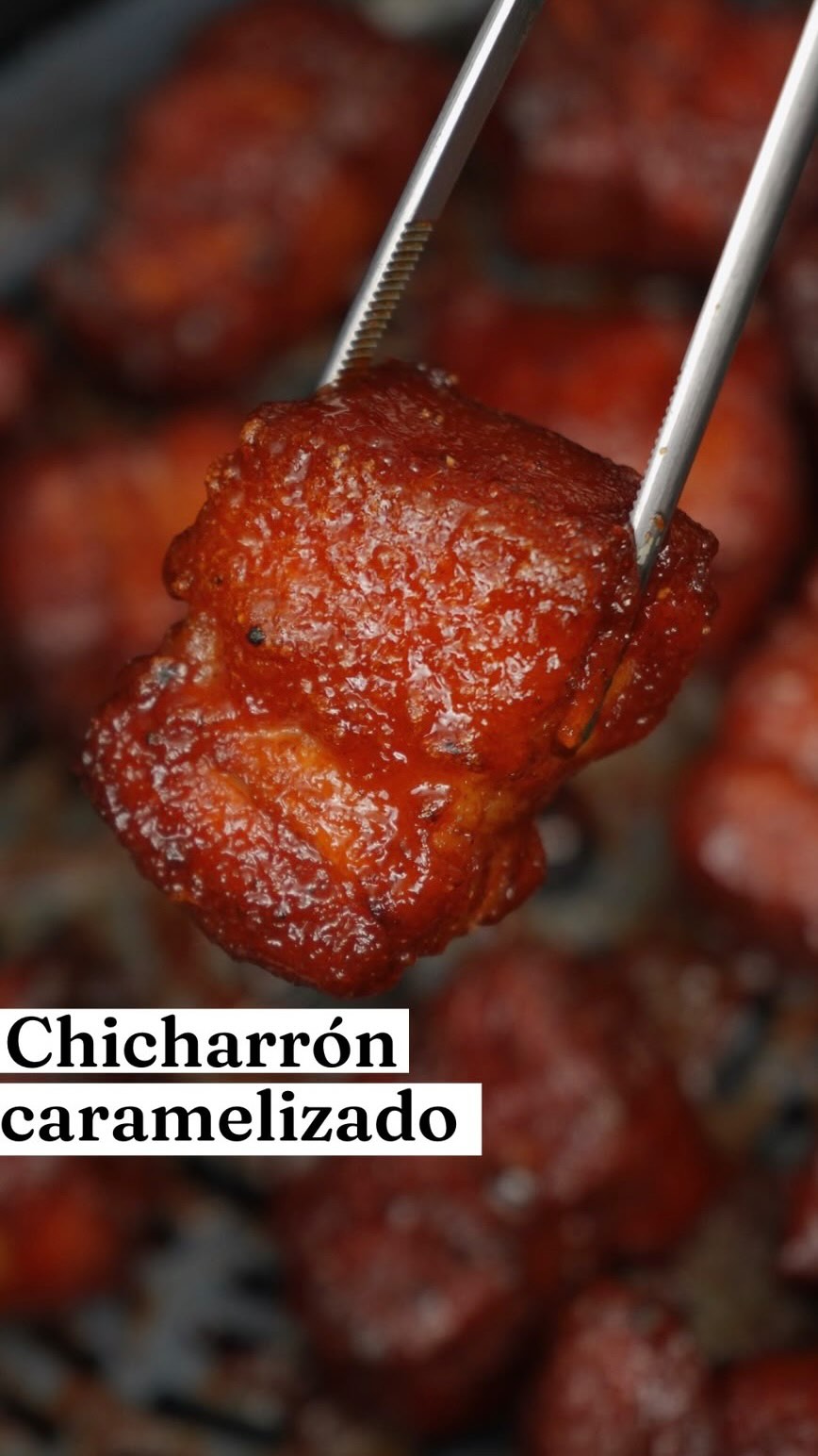 Caramelized Pork Belly Bites in the Air Fryer