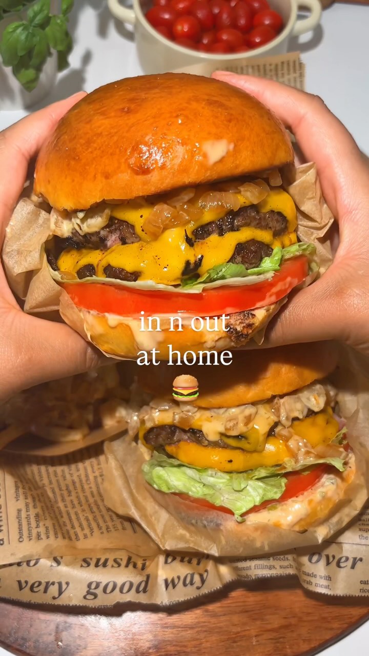 In-N-Out at Home Burger