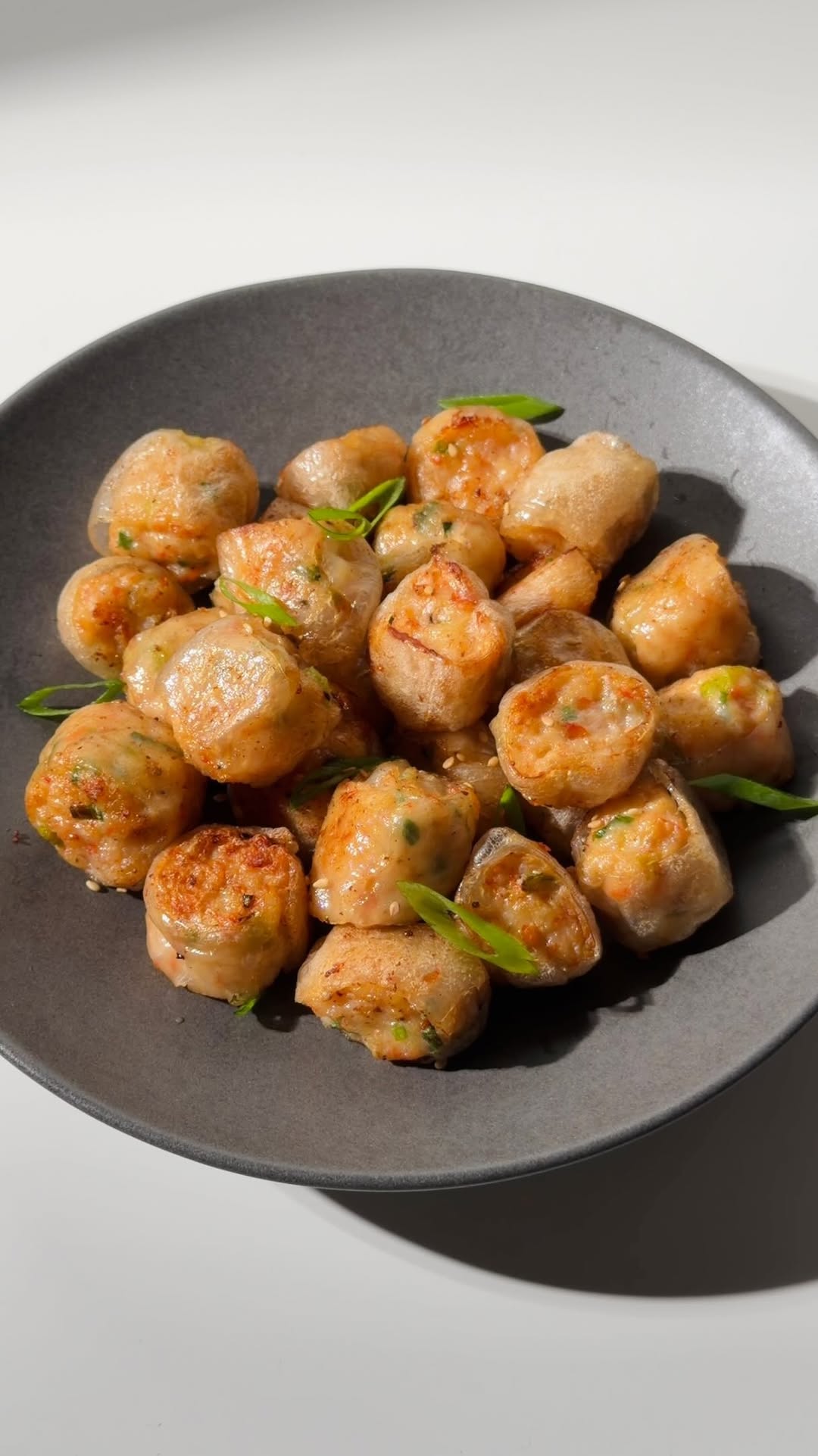 Crispy Rice Paper Shrimp Bites