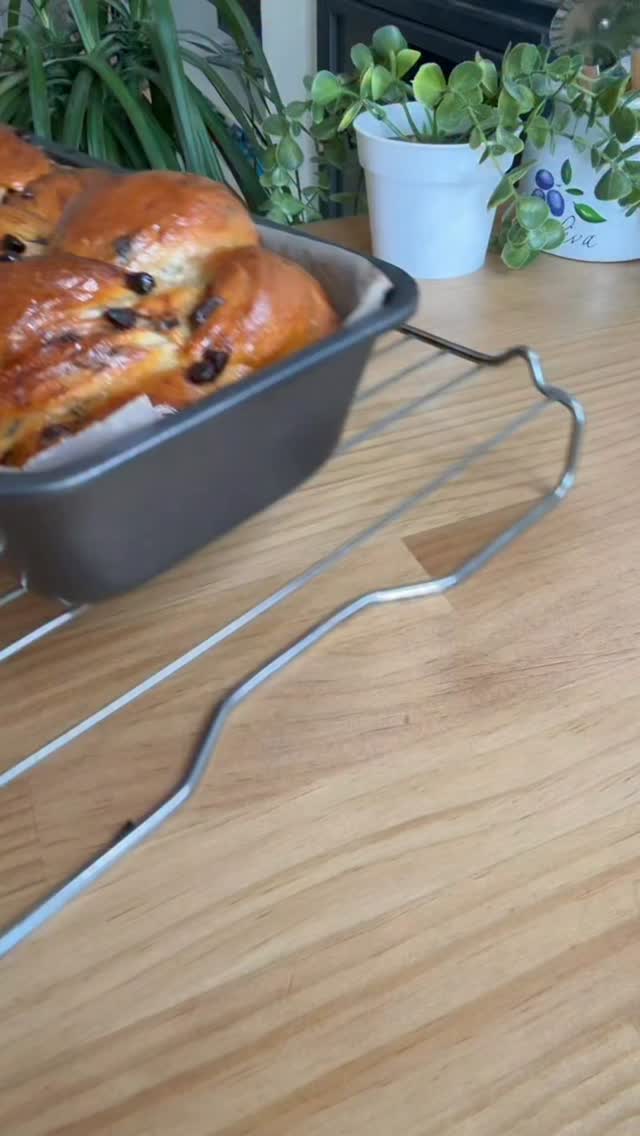Chocolate Chip Brioche Loaf