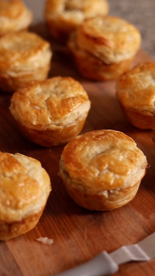 Chicken and Mushroom Pies