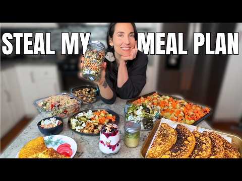 High-Protein Vegan Meal Prep (Tofu & Chickpea Bowl)