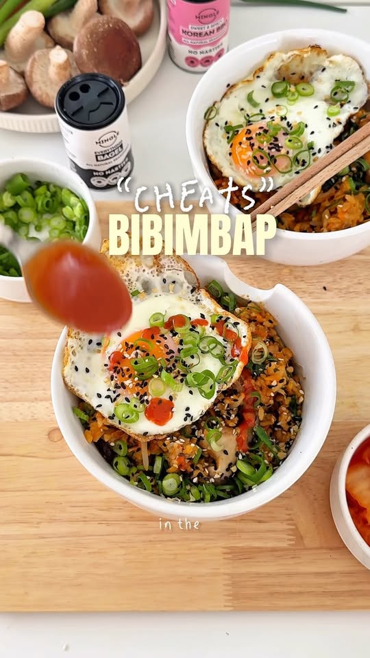 Rice Cooker Bibimbap