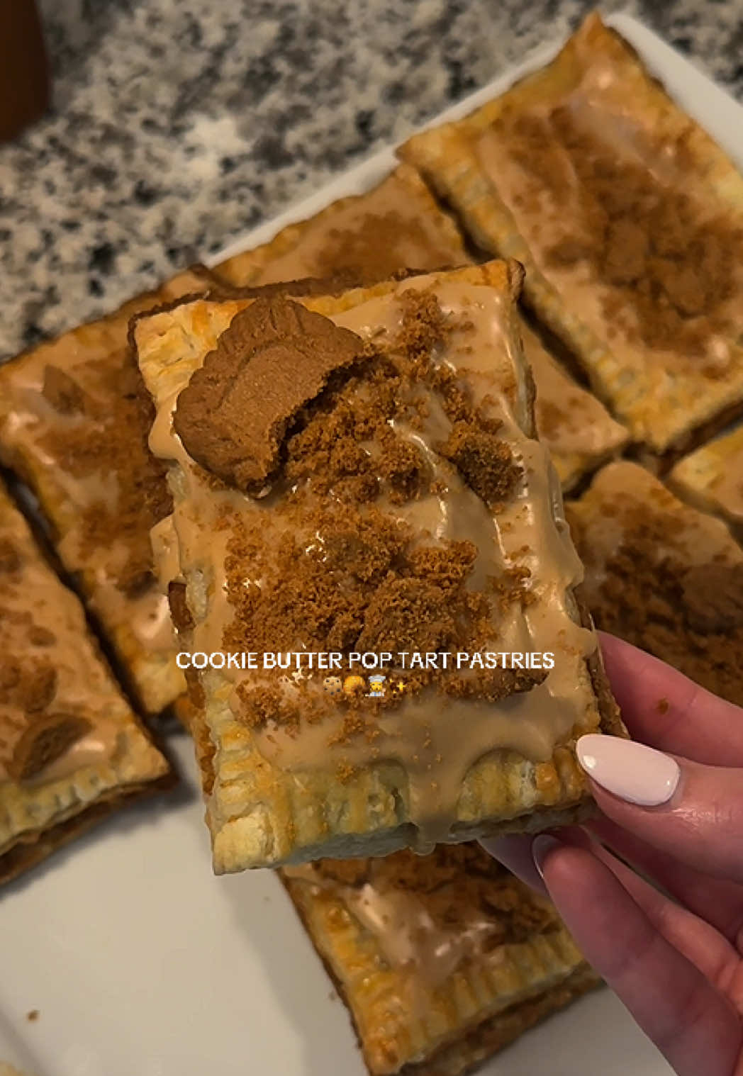 Cookie Butter Pop Tart Pastries