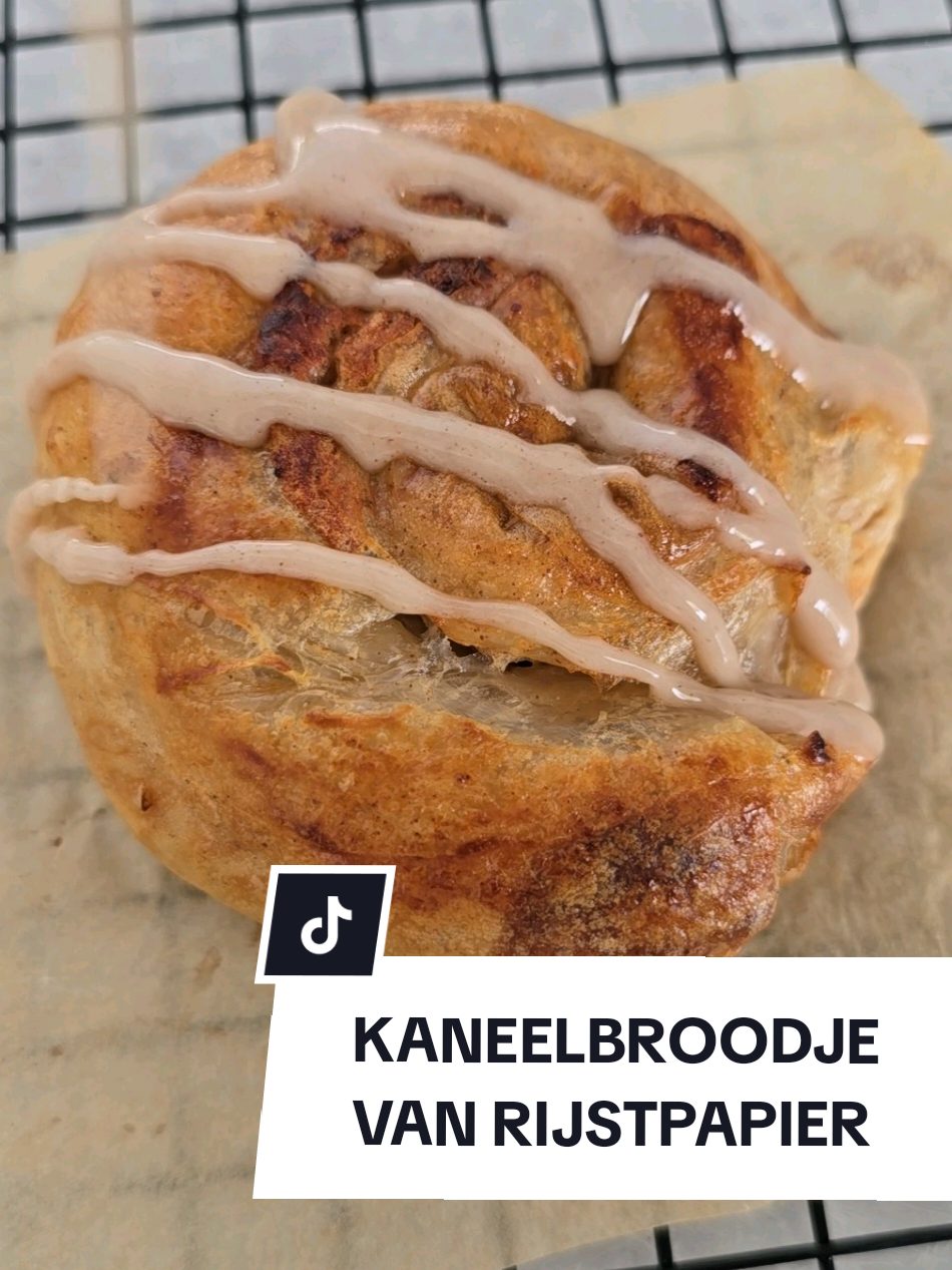 Rice Paper Cinnamon Roll