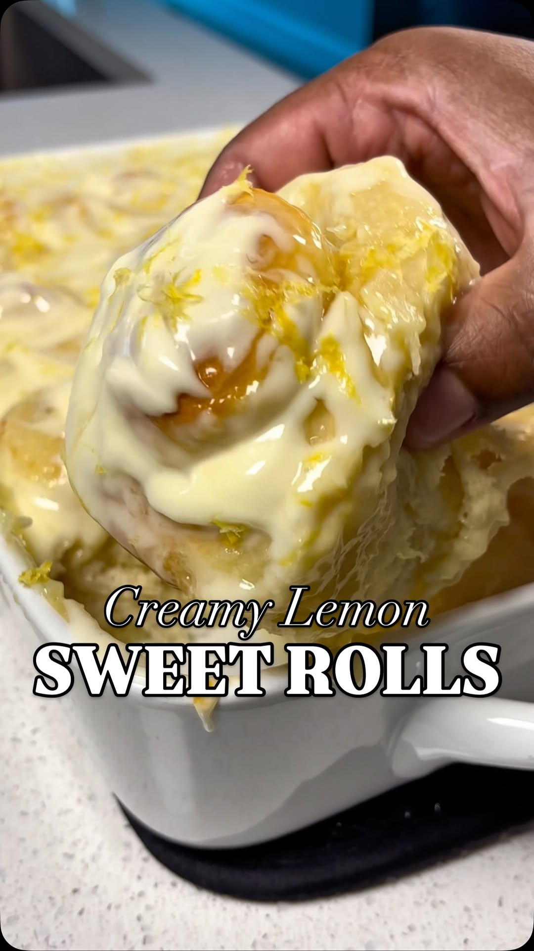 Creamy Lemon Sweet Rolls