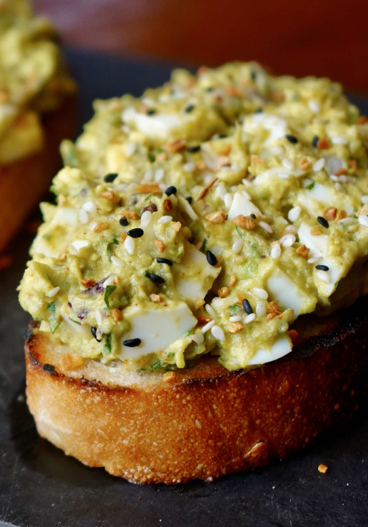 Avocado Egg Salad Toast