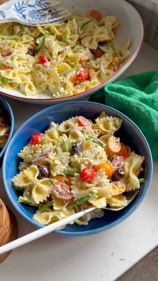 Greek Style Pasta Salad