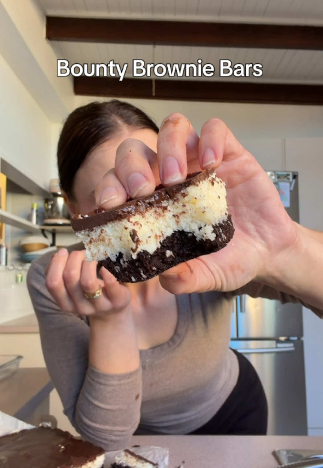 Bounty Brownie Bars