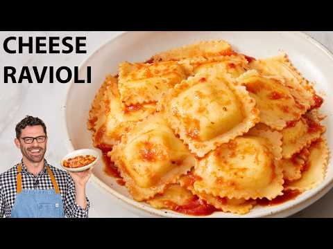 Homemade Cheese Ravioli