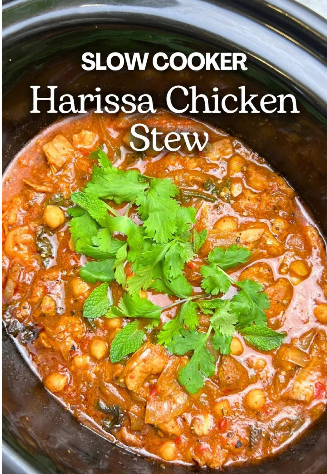 Slow Cooker Harissa Chicken Stew