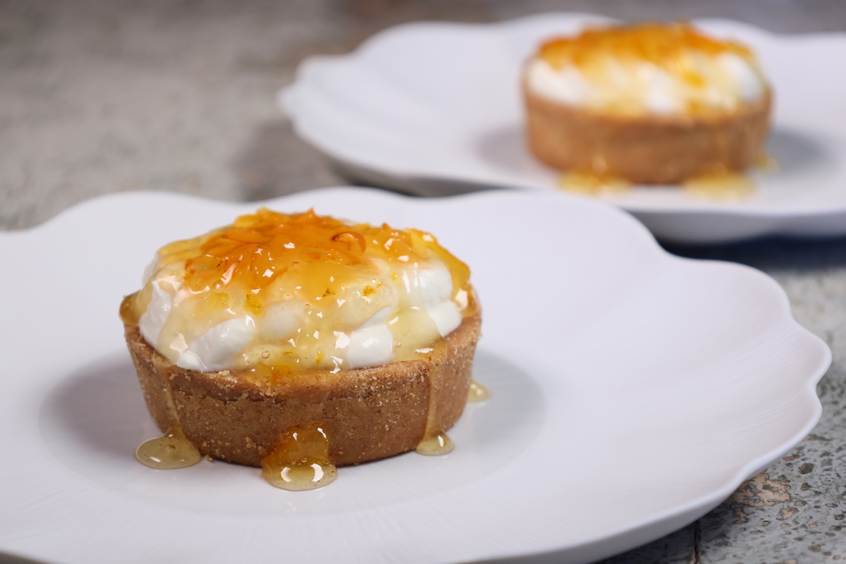 Yujacha No-bake Cheesecake Tartlets