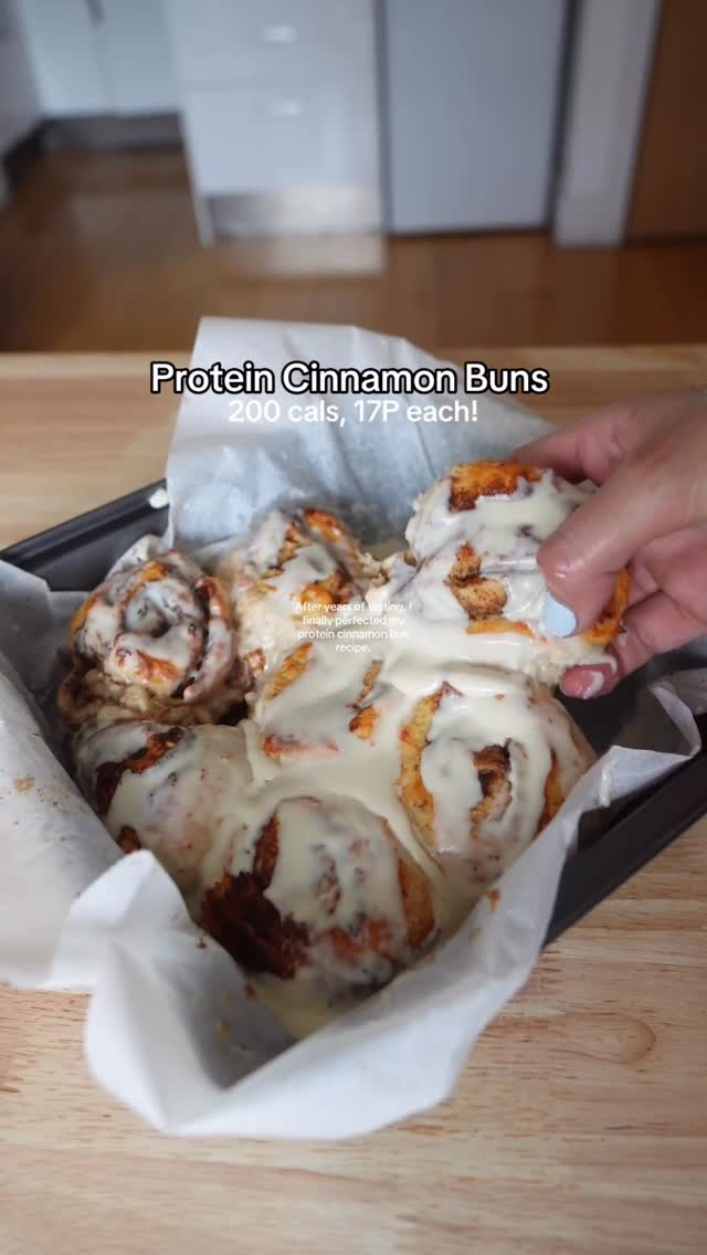 Protein Cinnamon Buns