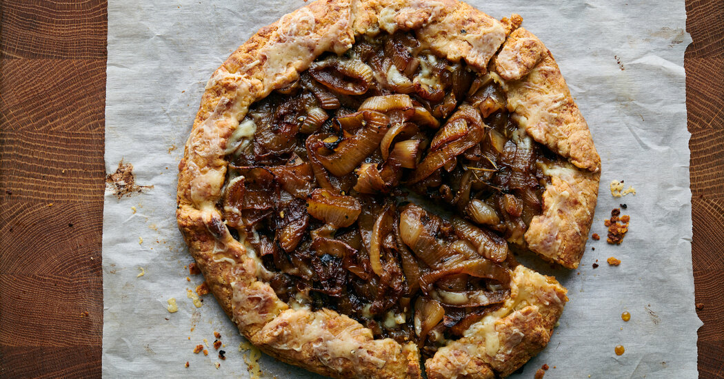 Caramelized Onion Galette