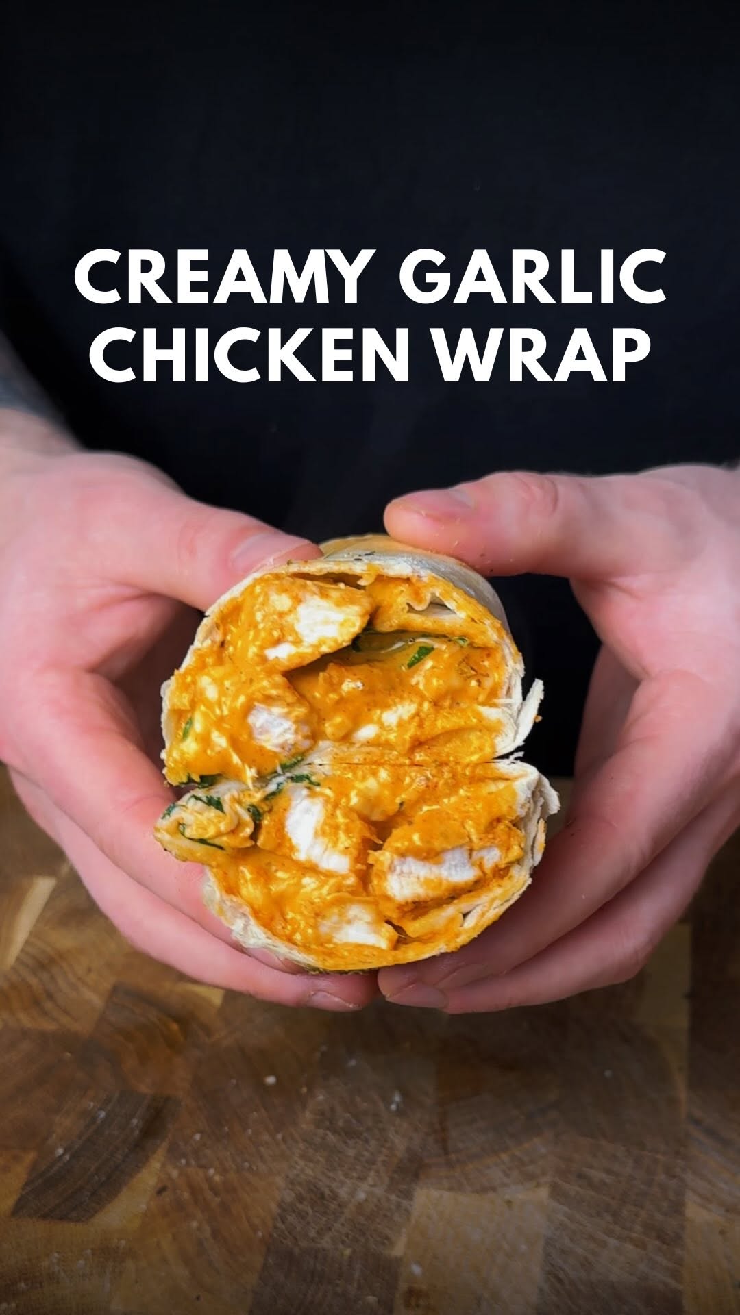 Crispy Chicken Caesar Wrap