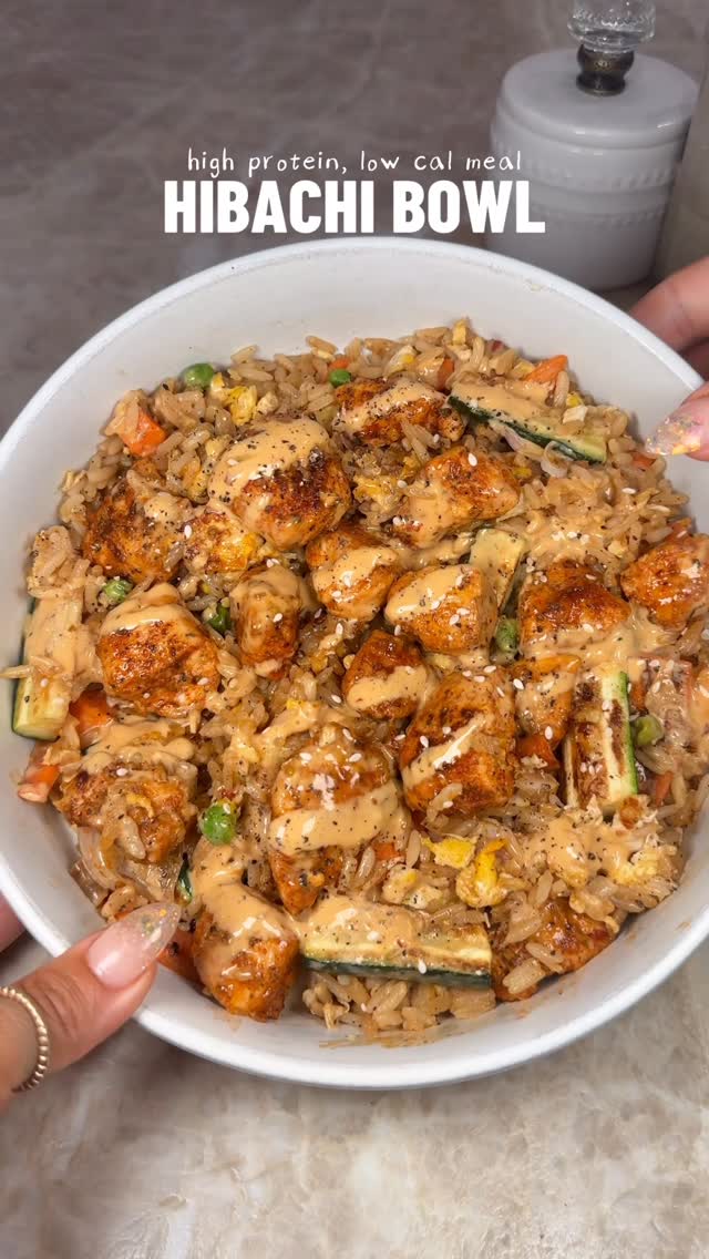 Lazy Girl High Protein Chicken Hibachi