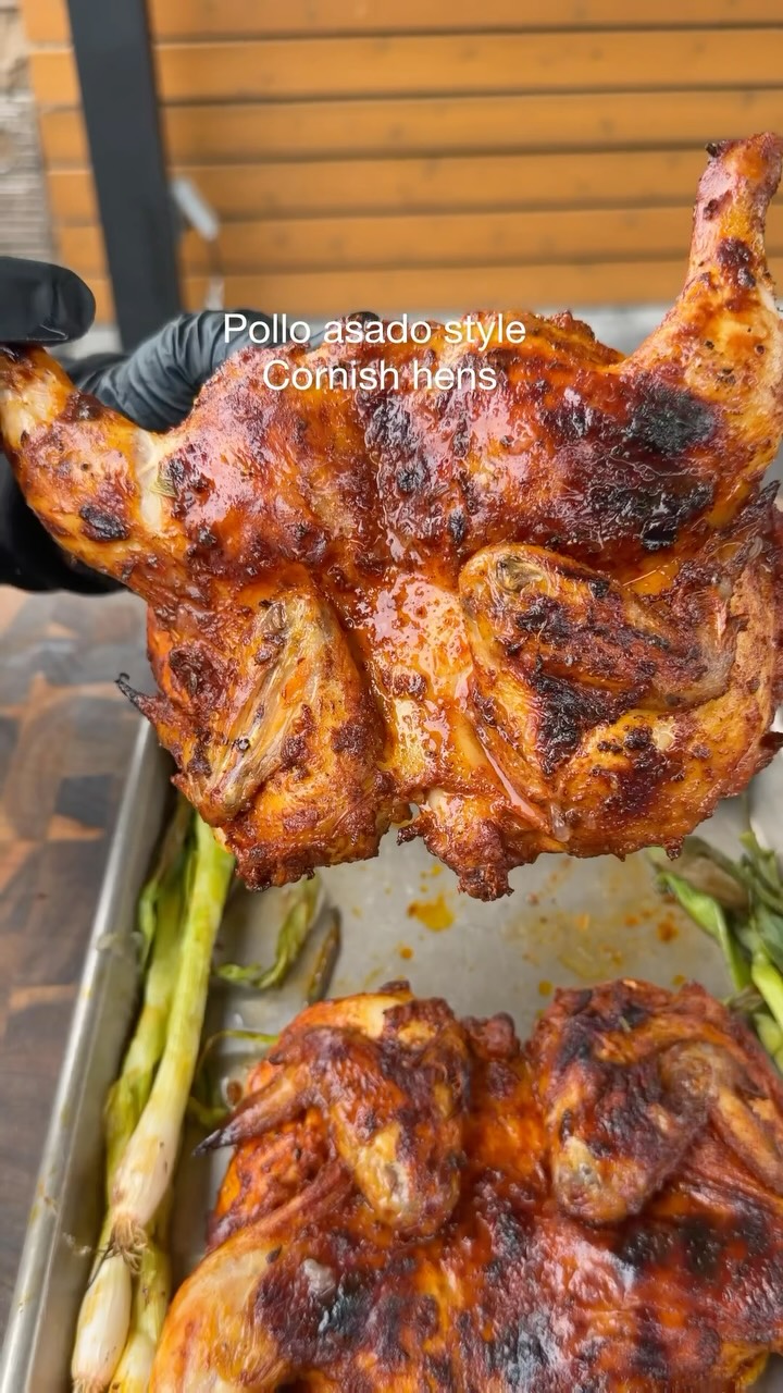 Pollo Asado Style Cornish Hens