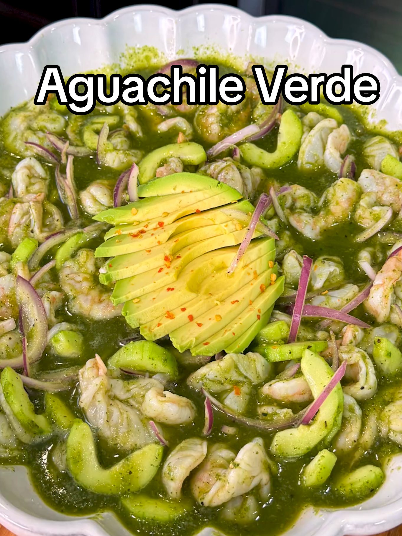 Aguachile Verde de Camarón