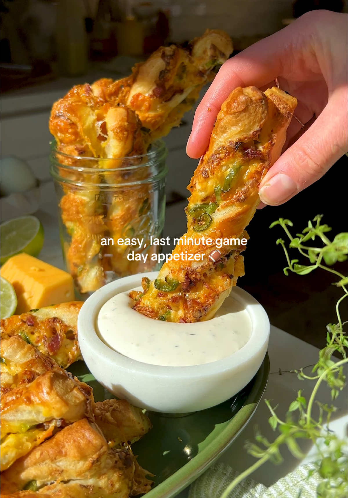 Jalapeño Popper Puff Pastry Twists