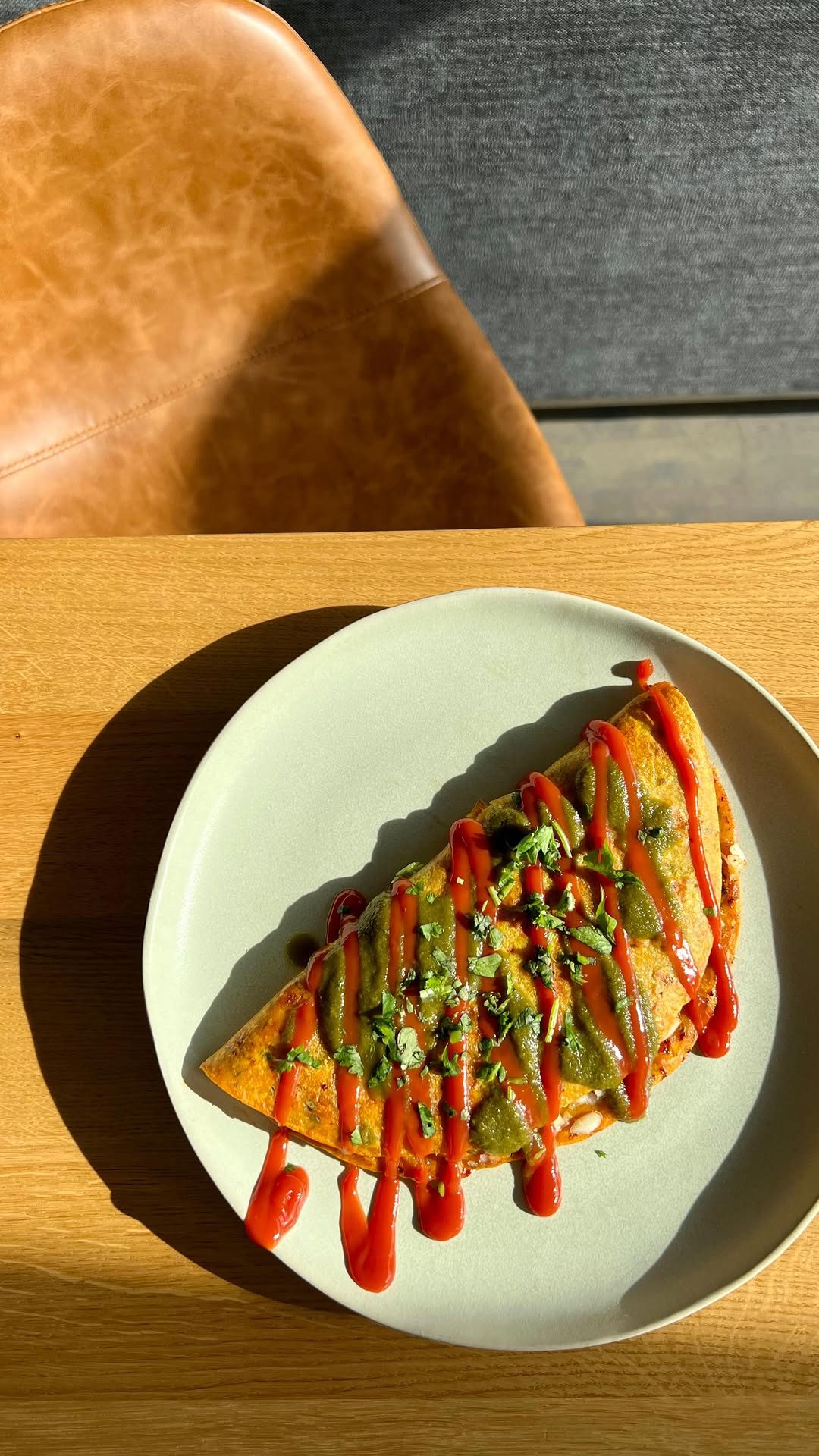 Paneer Stuffed Besan Cheela