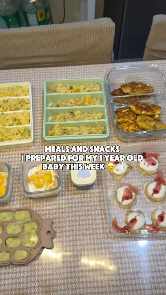 Iron-Rich Broccoli and Chicken Baby Meal