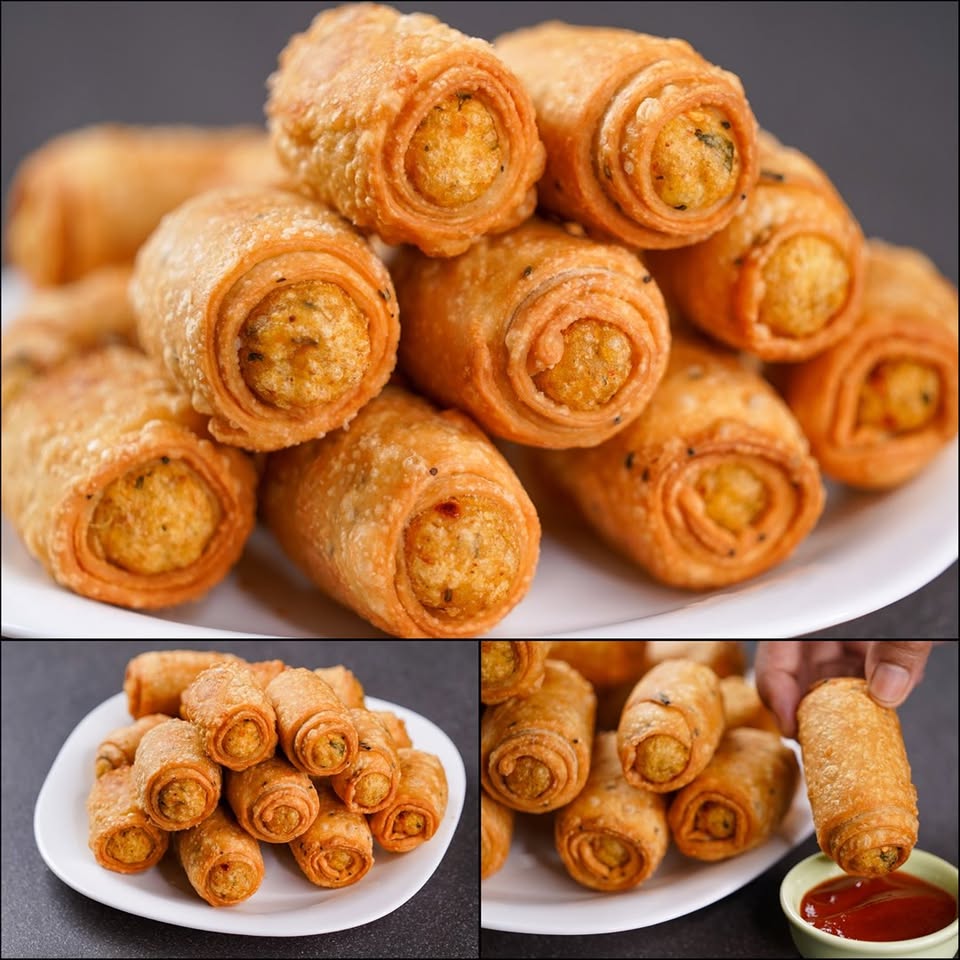Potato Roll Samosa
