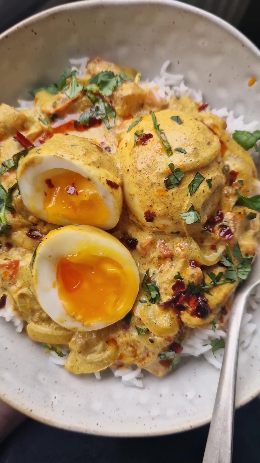 Soft-Boiled Egg Curry