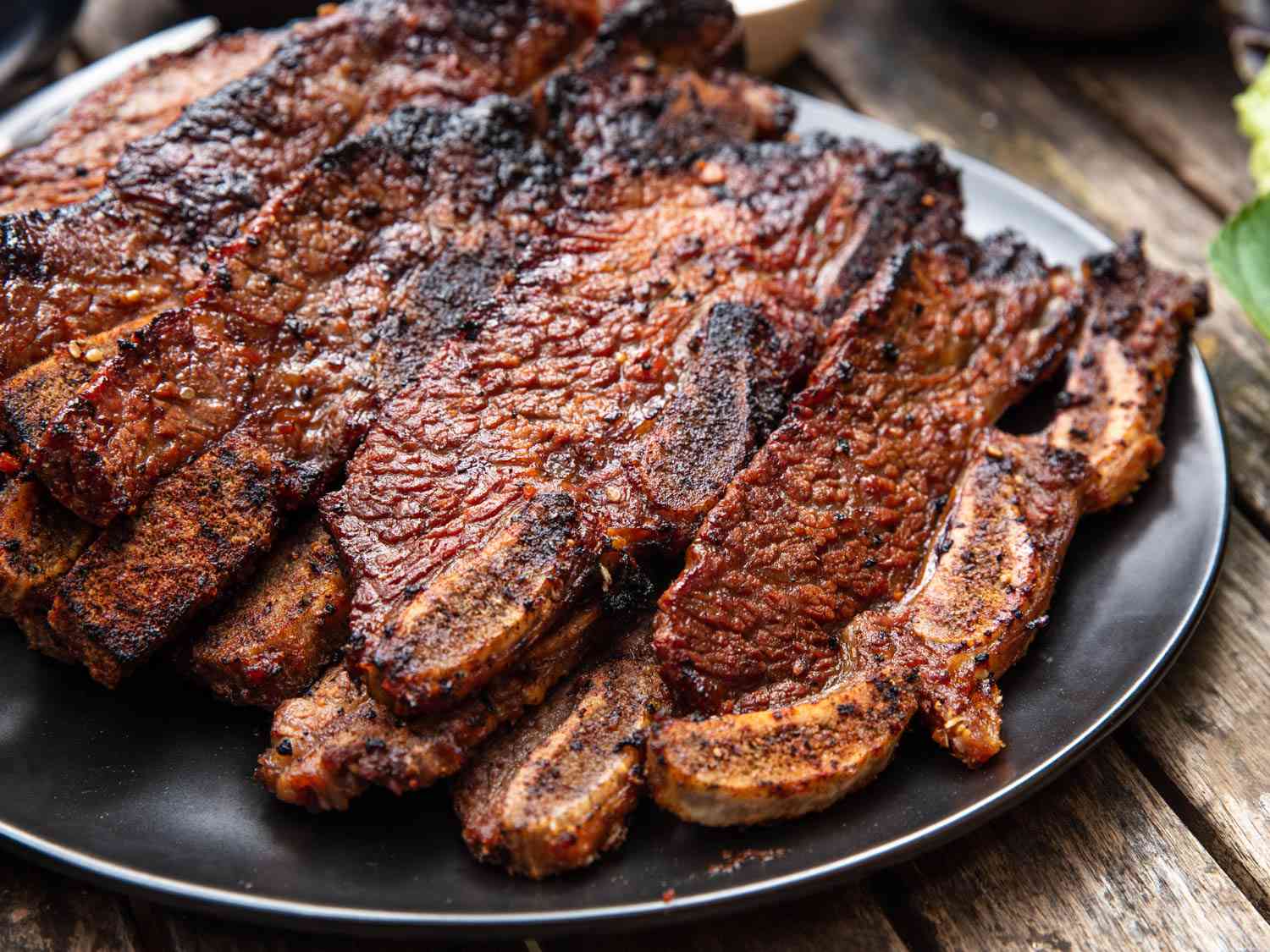 Grilled Beef Galbi (Korean-Style Marinated Short Ribs)