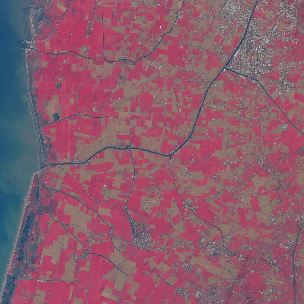 Agriculture — Chianan Plain · NDVI false-color