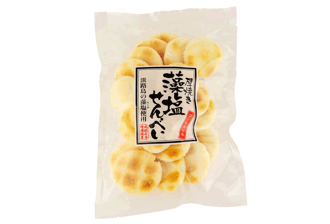 成城石井 厚焼き藻塩せんべい