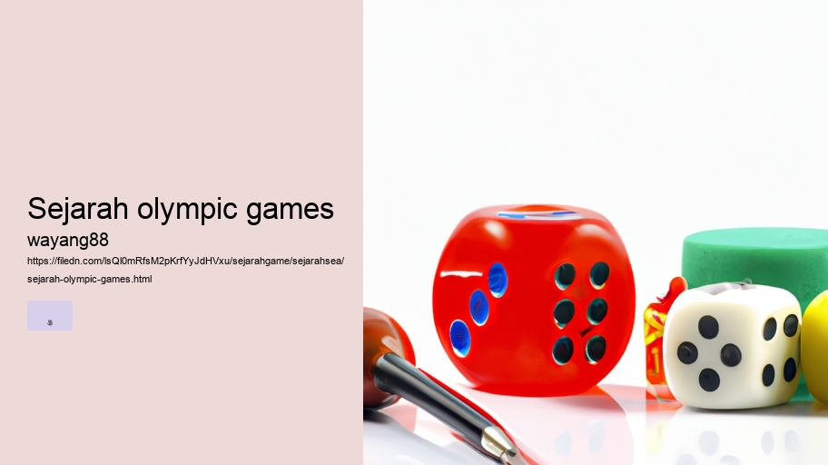 sejarah olympic games