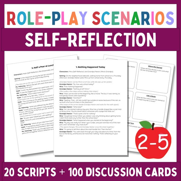 Self-Reflection Role Play Scenarios — cover preview