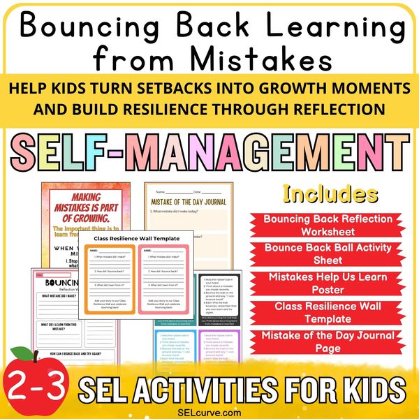 Bouncing Back — Resilience Activity Kit — cover preview
