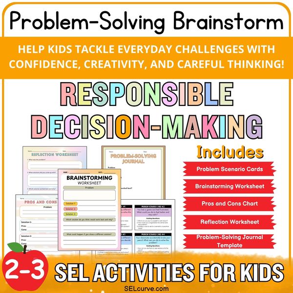 Problem-Solving Brainstorm Activity Kit — cover preview