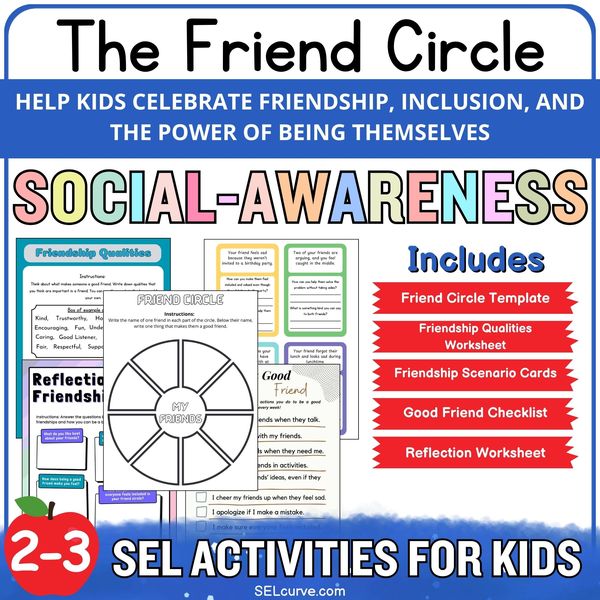 The Friend Circle — Inclusion Activity Kit — cover preview