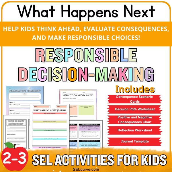 What Happens Next? — Choices and Consequences Activity Kit — cover preview