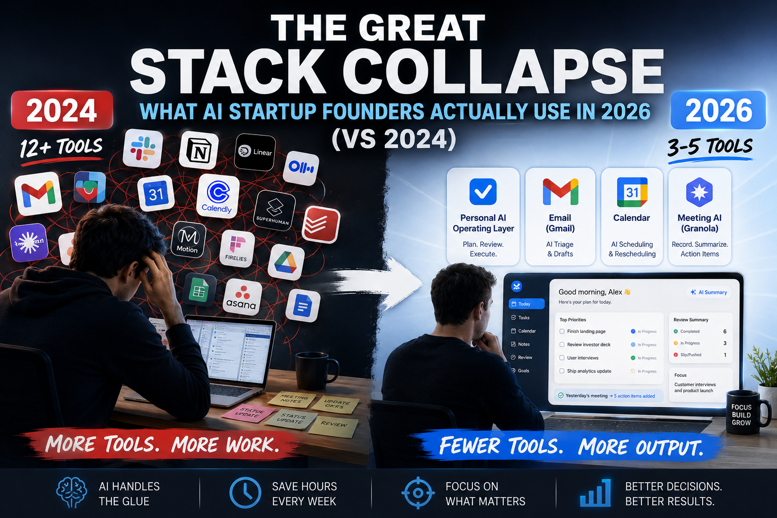 The Great Stack Collapse: What AI Startup Founders Actually Use in 2026