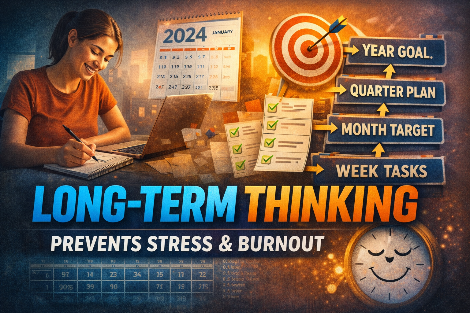 Long-Term Thinking: The Calm Productivity Superpower That Prevents Burnout