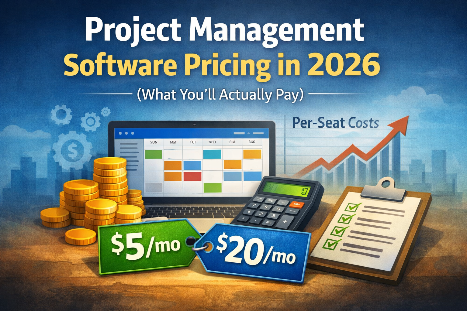Project Management Software Pricing in 2026 (What You'll Actually Pay)