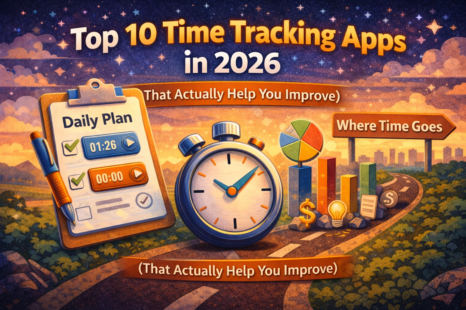 Top 10 Time Tracking Apps in 2026 (That Actually Help You Improve)