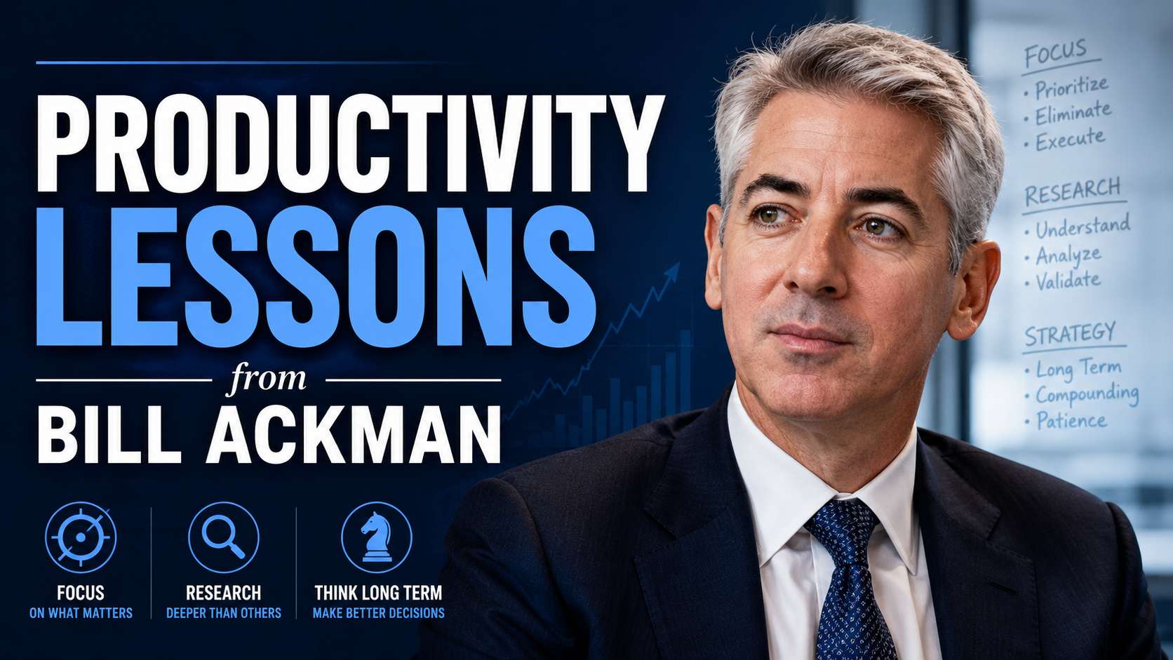Top Productivity Lessons Learned From Bill Ackman: Focus, Research, and Conviction
