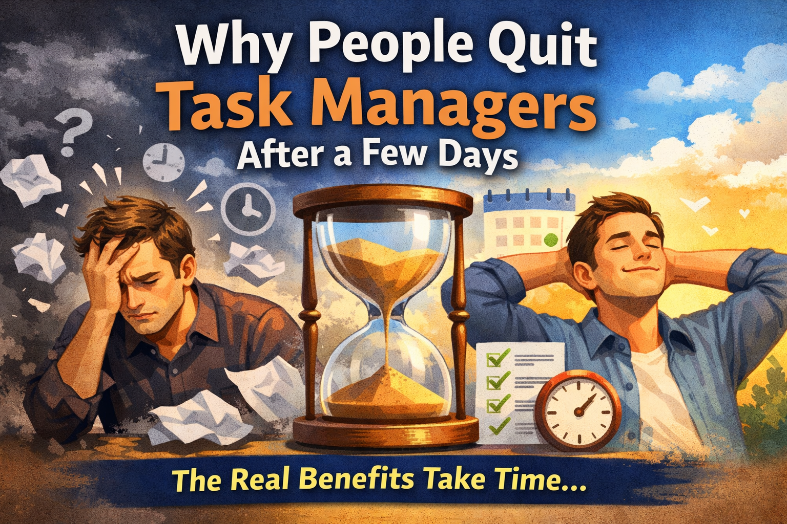 Why Some People Quit a Task Manager After a Few Days (And How to Make It Finally “Click”)