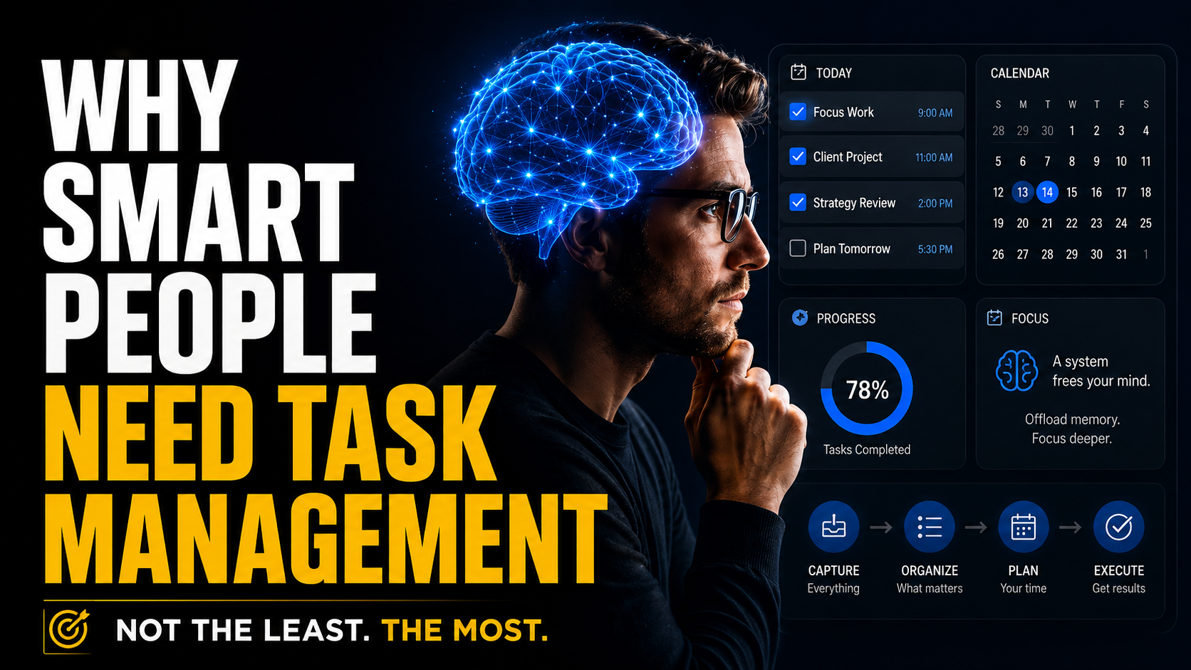 Why Smart People Need Task Management the Most (Not the Least)